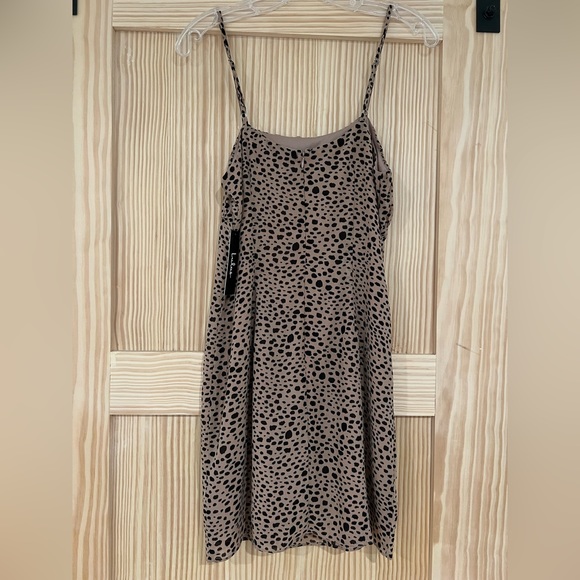 NWT Lulus Leopard Print Mini Dress - Picture 3 of 7